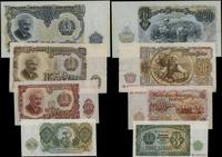 zestaw 4 banknotów, 3, 10, 50 i 100 lewa 1951, r