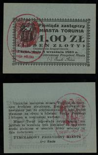 Prusy Zachodnie, 1 złoty, 5.09.1939