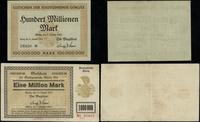 zestaw 2 bonów, 1.000.000 marek 15.08.1923 oraz 