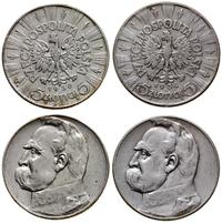 Polska, lot monet 2 x 5 złotych