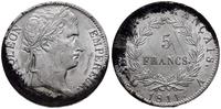 5 franków 1811 A, Paryż, srebro 24.59 g, miejsco