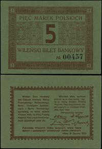 5 marek polskich 31.01.1920, numeracja 00457, pi