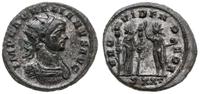 antoninian 270-275, Mediolan, Aw: Popiersie cesa