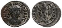 antoninian 283-285, Rzym, Aw: Głowa cesarza w pr