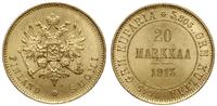 20 marek 1913, Helsinki, złoto 6.45 g, piękne, F