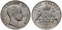 Niemcy, podwójny gulden, 1846