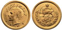 1 pahlavi 1346 AH/ 1967 r, złoto 8.12 g,