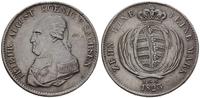 talar 1823 IGS, Drezno, moneta po naprawie tła, 