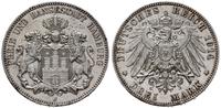 Niemcy, 3 marki, 1914 J