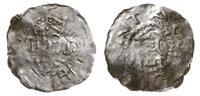 denar 1002-1024, Popiersie króla na wprost, po b