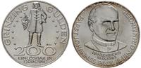 200 guldenów 1983, wybite z okazji wizyty Jana P