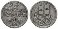 1/2 guldena 1923, Utrecht, Koga, srebro próby 75
