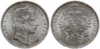 1 floren 1858 A, Wiedeń, piękny, Herienk 523