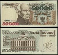 50.000 złotych 16.11.1993, seria S 4158815, wyśm