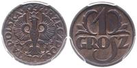 Polska, 1 grosz, 1937