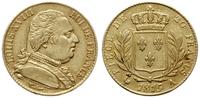 20 franków  1815, Paryż, złoto 6.38 g, Gadoury 1