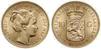 10 guldenów 1898, Utrecht, złoto 6.71 g, rzadszy