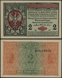 2 marki polskie 9.12.1916, Generał, seria B 3115