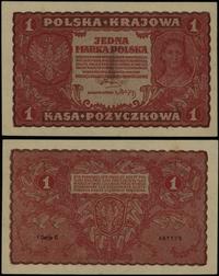 1 marka polska 23.08.1919, seria I-C 841175, lek