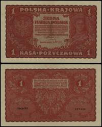 1 marka polska 23.08.1919, seria I-BV 527426, le