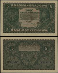 5 marek polskich 23.08.1919, seria II-BG 538579,