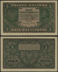 5 marek polskich 23.08.1919, seria II-W 648994, 