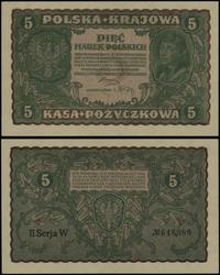 5 marek polskich 23.08.1919, seria II-W 648989, 