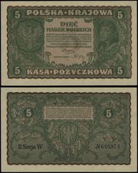 5 marek polskich 23.08.1919, seria II-W 648974, 