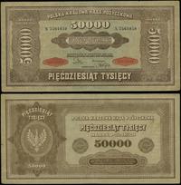 50.000 marek polskich 10.10.1922, seria X 756105