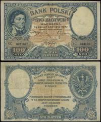 100 złotych 28.02.1919, seria A 5731507, kilkakr