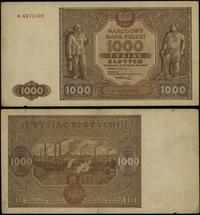 1.000 złotych 15.01.1946, seria P 6072409, parok