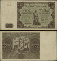 1.000 złotych 15.07.1947, seria A 1080396, złama