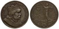 Polska, medal na 900. Rocznicę Koronacji Bolesława Chrobrego 1924, autorstwa J. Wysockiego