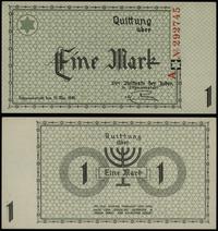 1 marka 15.05.1940, seria A, numeracja 292745, p