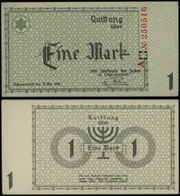 1 marka 15.05.1940, seria A, numeracja 250516, p