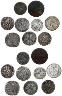 zestaw 9 monet, w skład zestawu wchodzą: 3 krajc