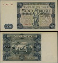 500 złotych 15.07.1947, seria P4, numeracja 2821