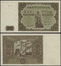 1.000 złotych 15.07.1947, seria Ł, numeracja 424