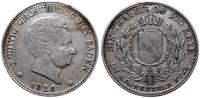 talar  1829, Karlsruhe, załatany otwór, moneta n