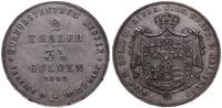 dwutalar = 3 1/2 guldena 1842, Hanau, moneta w ł
