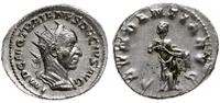 antoninian 250-251, Rzym, Aw: Głowa cesarza w pr