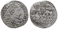 trojak 1597, Olkusz, korona z wąskim rondem, na 