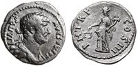 denar 128-132?, Rzym, Aw: Popiersie cesarza w pr