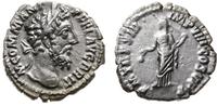 denar 187-188, Rzym, Aw: Głowa cesarza w prawo, 