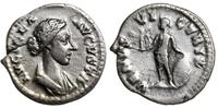 denar 164-169, Rzym, Aw: Popiersie Lucilli w pra