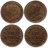 zestaw: 2 x pens 1920, 1921, brąz, łącznie 2 szt