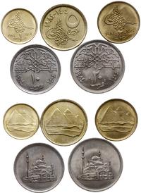 zestaw 5 monet z 1984 roku, 1, 2, 5, 10 i 20 pia
