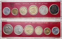 zestaw monet obiegowych z roku 1971, nominały: 1