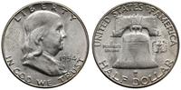 50 centów 1954 S, San Francisco, srebro próby 90