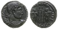 follis 334-335, Siscia, Aw: Popiersie cesarza w 